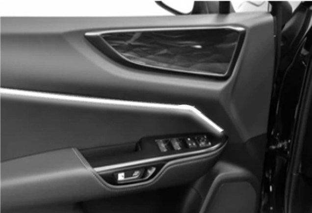 Custom products / Vehicle interior illumination　Line lighting